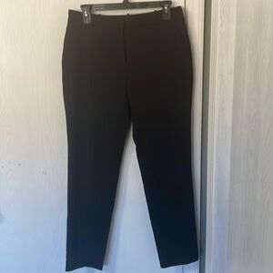 MNG by Mango NWOT Trouser Black Pants Clasp Closure Size 4
